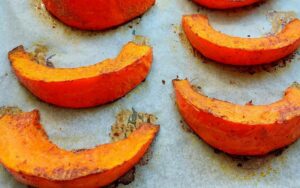 Paprika Roasted Pumpkin Wedges
