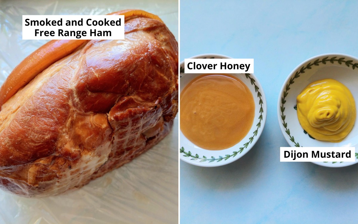Baked Ham Ingredients