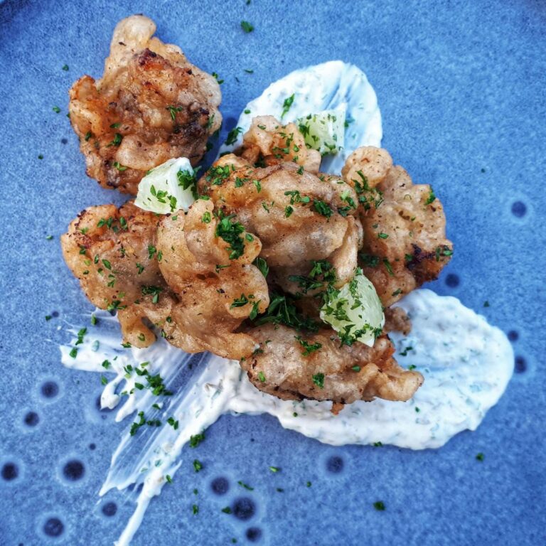 Beer Battered Pacific Rock Oysters