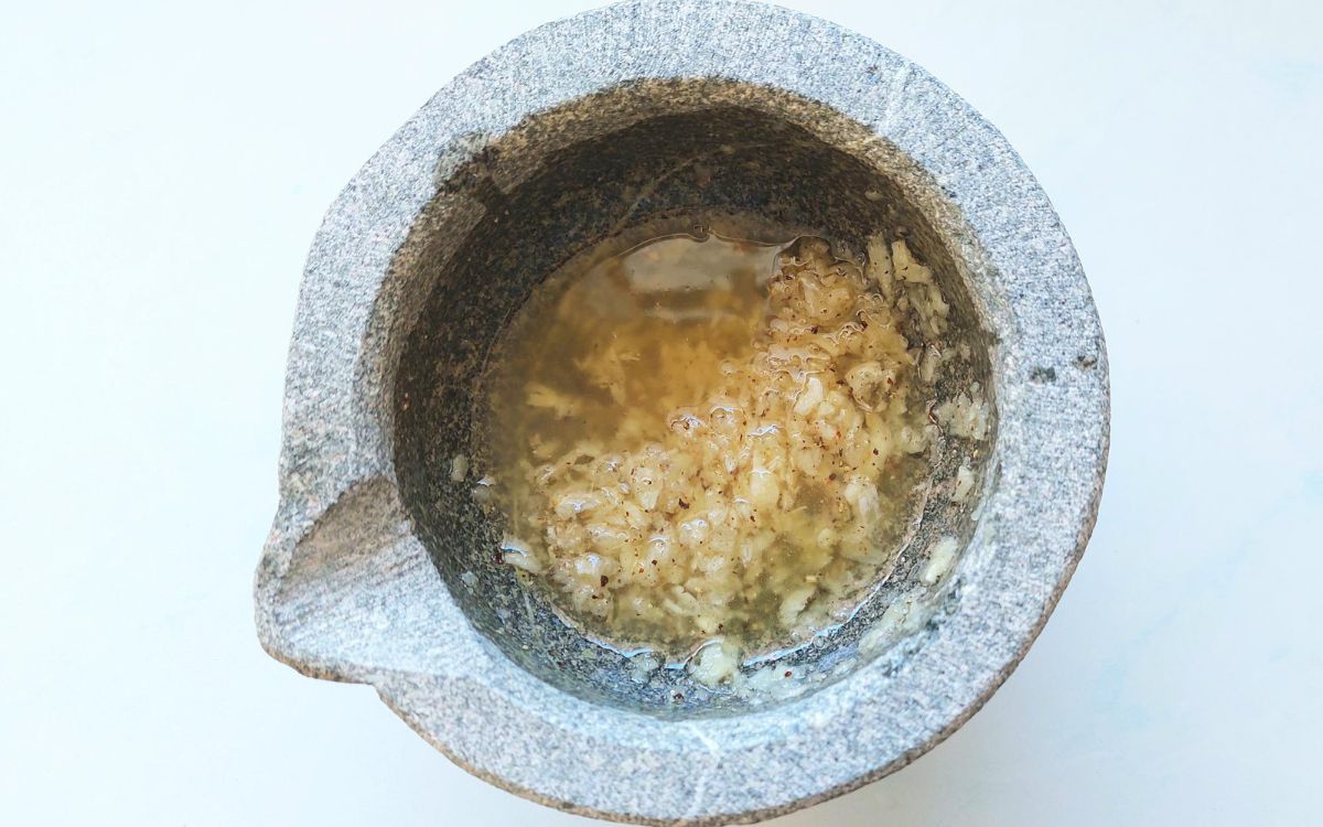Crushed Garlic with Rice Bran Oil