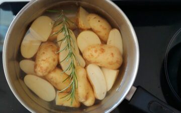 Fingerling Potatoes with Rosemary