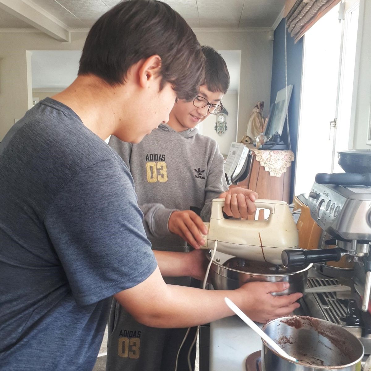 My Sons Learning The Power Of Home Cooking
